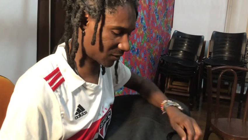 Entrevista com Rubens durante Oficina sobre Esmeraldino Salles (setembro 2023)