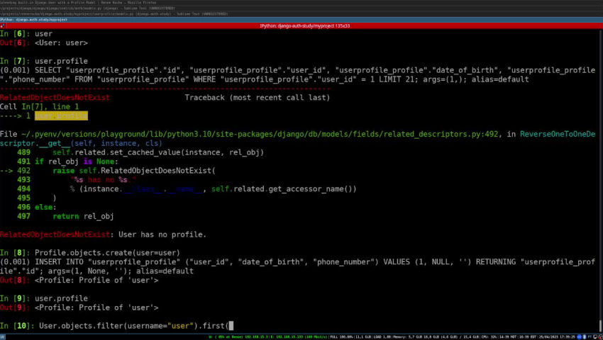 Extendendo o User do Django
