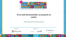 Charla: Renne Silva Gomes de Oliveira Rocha - Si no está documentado, su proyecto no existe. by Palestras / Talks / Charlas